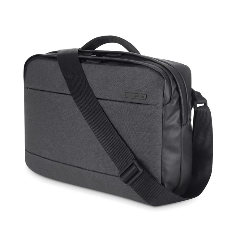 POFOKO CC03 13L 14-inch Oxford Cloth Laptop Sleeve Waterproof Handbag Message Bag Case - Black