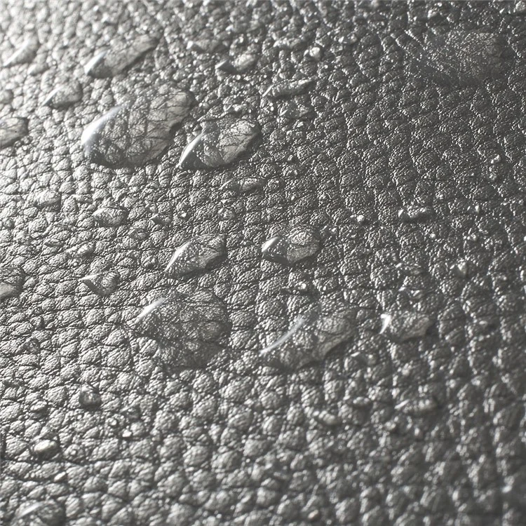 VORSON Litchi Grain Cowhide Leather Magnetic Pouch Bag for MacBook 12-inch with Retina Display (2015) - Silver