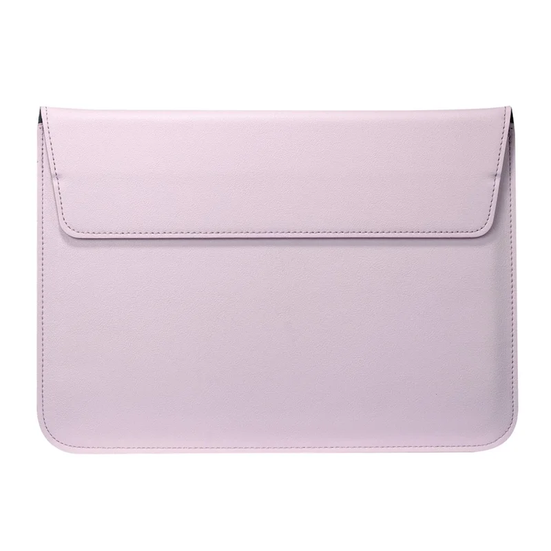 Business Envelope Style Leather Sleeve Bag for Macbook Pro 15.4 inch with Retina Display - Pink