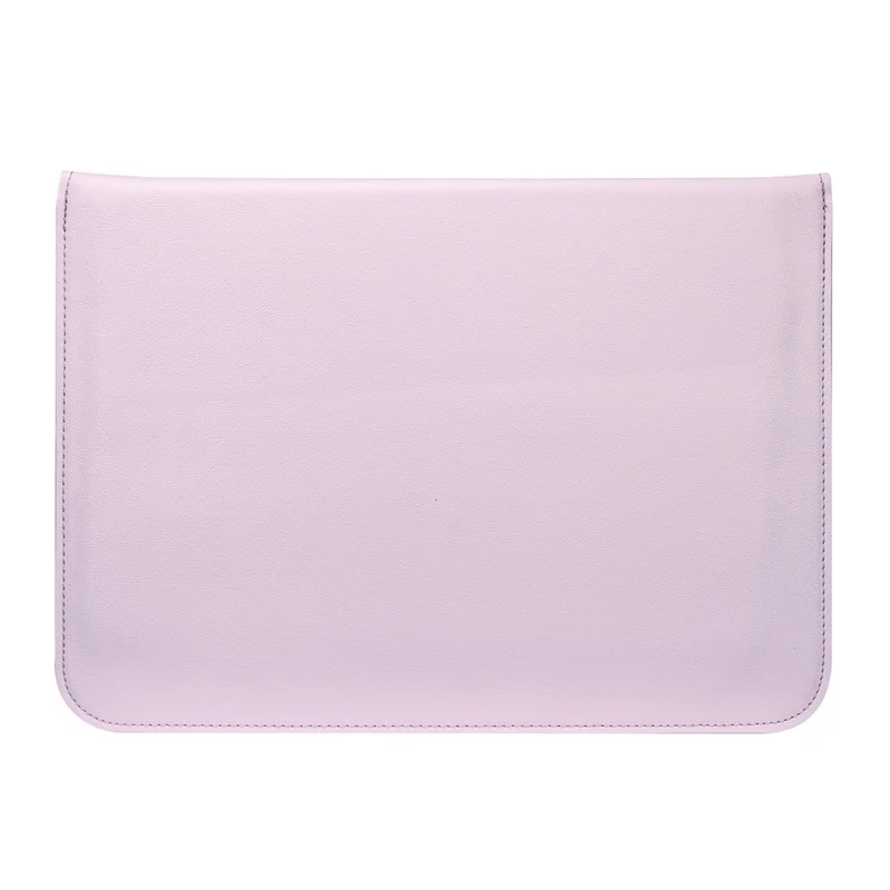 Business Envelope Style Leather Sleeve Bag for Macbook Pro 15.4 inch with Retina Display - Pink