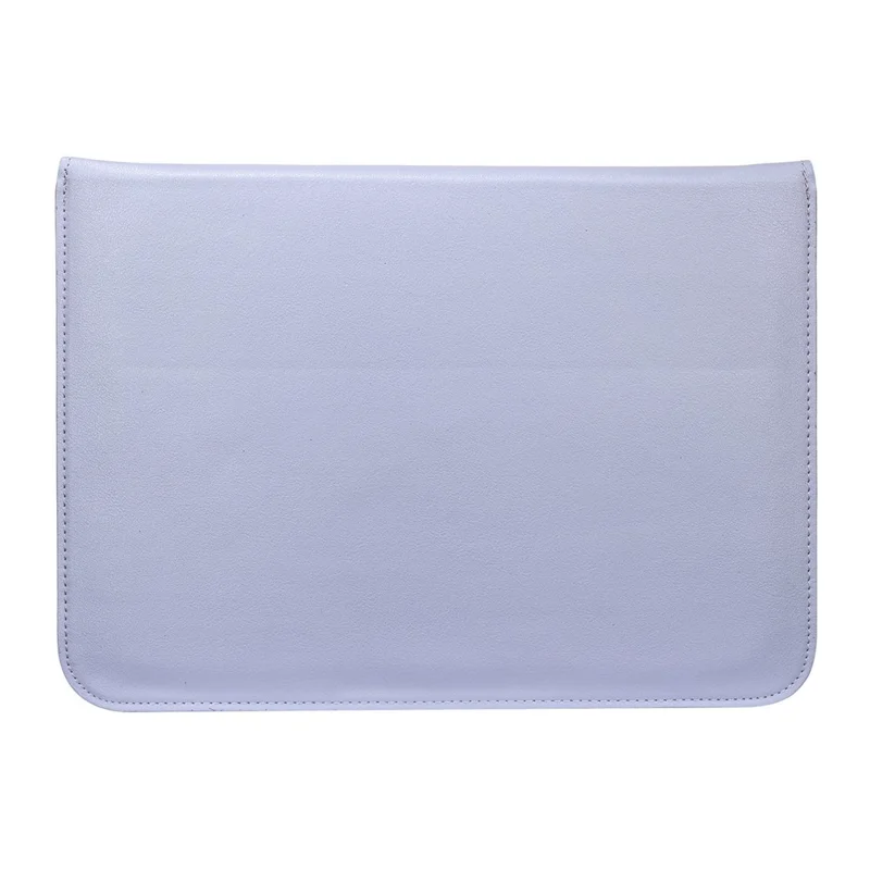 Business Envelope Style Leather Sleeve Bag for Macbook Pro 15.4 inch with Retina Display - Serenity Blue