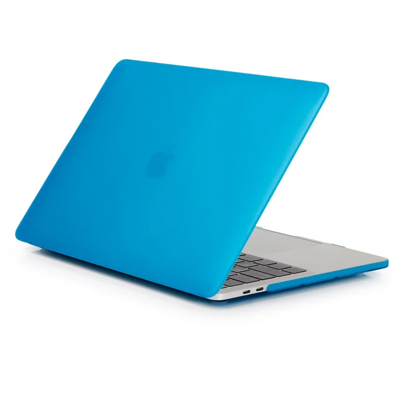 Anti-scratch Matte Plastic Front and Back Case  for MacBook Pro 13 inch 2016 A1706/A1708/A1989/A2159/A2251/A2289/A2338 - Dark Blue