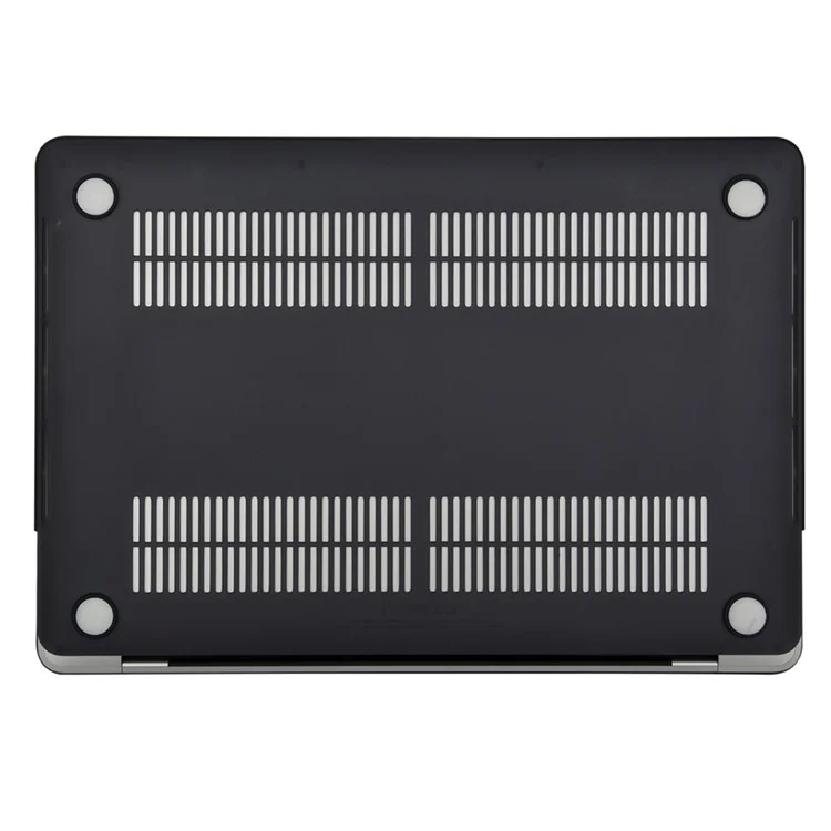 HAT PRINCE Matte PC Case + US Version Keyboard Guard for 2016 MacBook Pro 13-inch without Touch Bar A1708 - Black