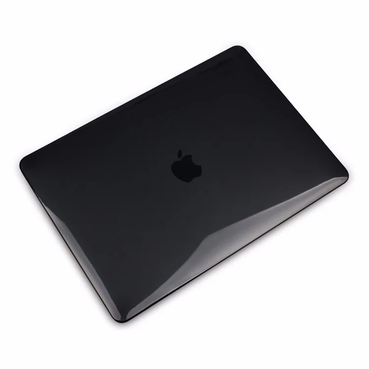 HAT PRINCE Clear Hard Case + US Version TPU Keyboard Film for Macbook Pro 15.4-inch 2016 with Touch Bar (A1707) - Black