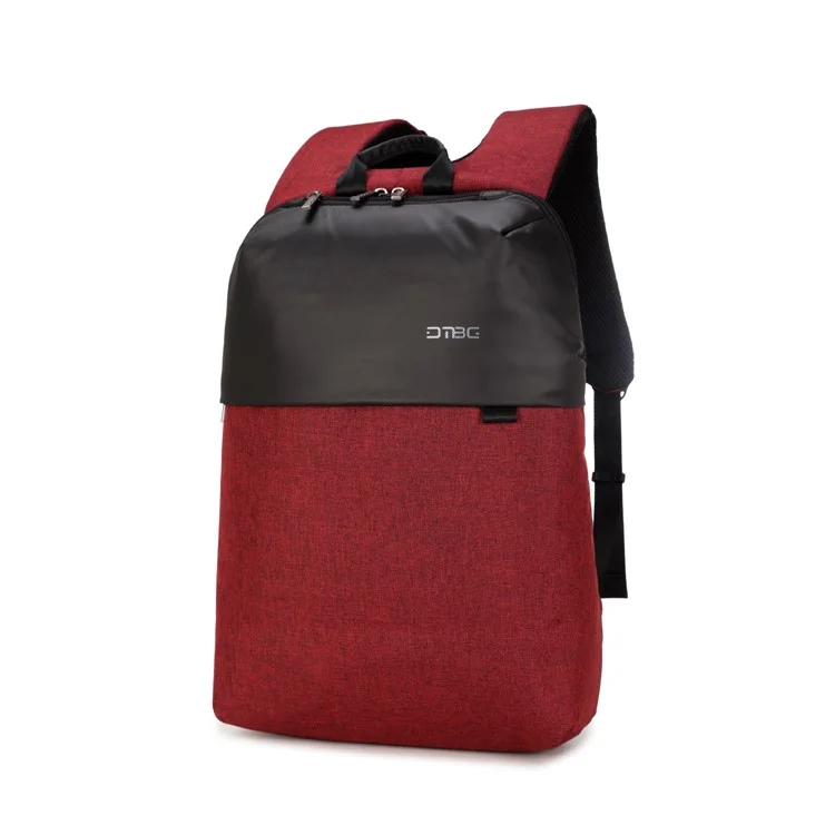 DTBG D8147 15.6 inch Casual Notebook Laptop Waterproof School Travel Hiking Backpack - Red