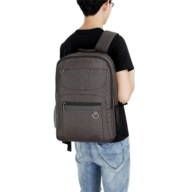 DTBG Waterproof 15.6-inch Laptop Backpack Business Travel Bag (D8179W) - Brown