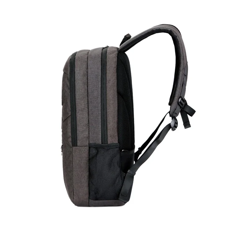 DTBG Waterproof 15.6-inch Laptop Backpack Business Travel Bag (D8179W) - Brown