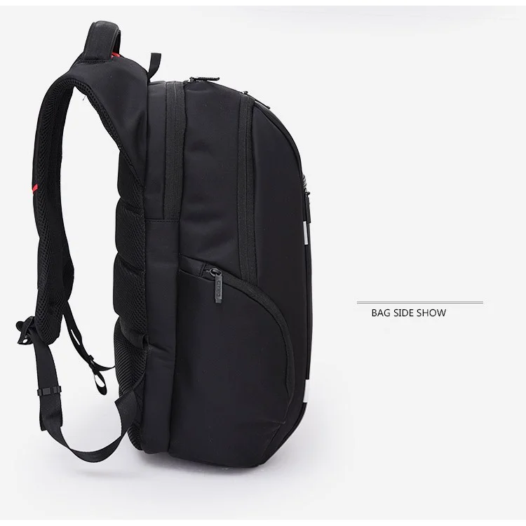 DTBG 15.6-inch Business Laptop Backpack Nylon Water-Resistant Anti-theft Rucksack with USB Port