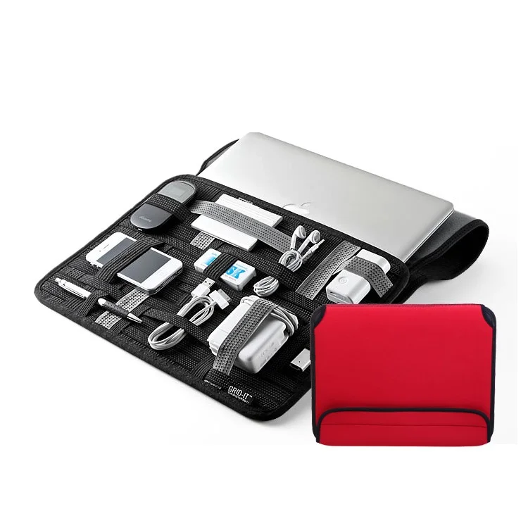 COCOON Grad-It Laptop Sleeve Bag Case Digital Gadget Organizer for 13-inch MacBook Air / Pro - Red
