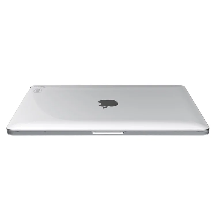 BASEUS 2-Piece Sky Case 1mm Clear Protection Shell Accessory for MacBook Pro 13.3 Inch / with Touch Bar - Transparent