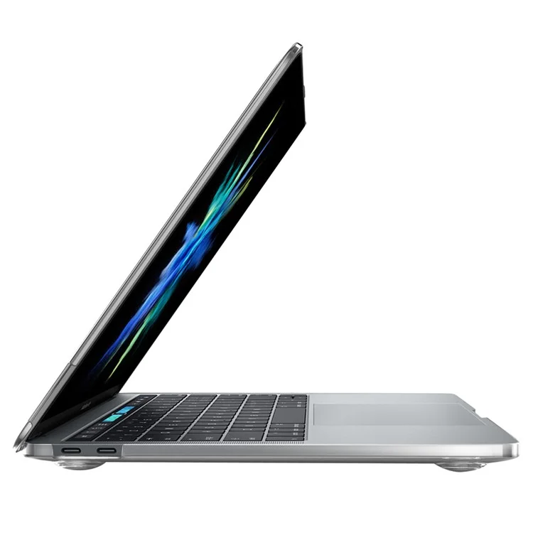 BASEUS 2-Piece Sky Case 1mm Clear Protection Shell Accessory for MacBook Pro 13.3 Inch / with Touch Bar - Transparent
