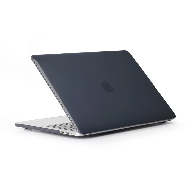 HAT PRINCE PC Hard Shell Casing + EU Version TPU Keyboard Film for MacBook Pro 15-inch (2016) 15.4" A1707 with Touch Bar - Black