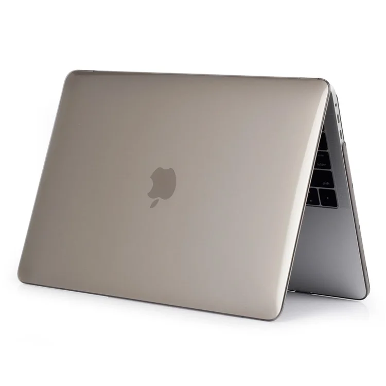 HAT PRINCE Hard Shell Casing + EU Version TPU Keyboard Cover for MacBook Pro 15-inch (2016) 15.4" with Touch Bar (A1707) - Grey