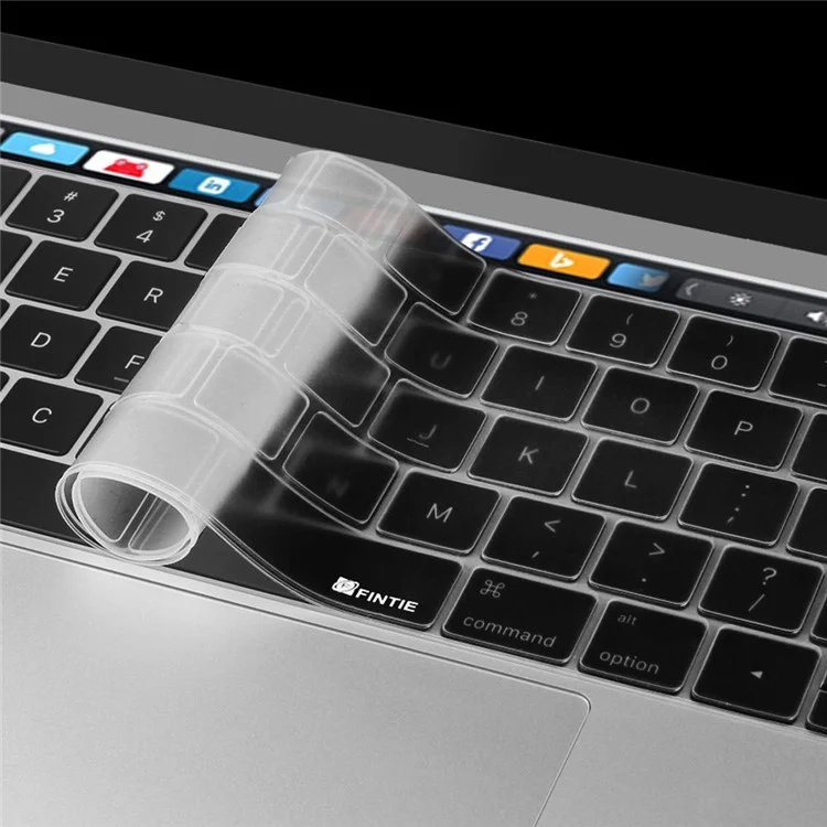 HAT PRINCE PC Hard Shell Casing + EU Version TPU Keyboard Cover for MacBook Pro 15-inch (2016) 15.4" A1707 with Touch Bar - Pink