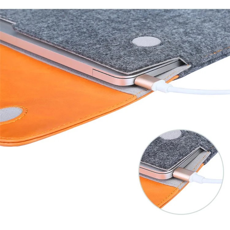 CARTINOE Chuanqi Series 13.3-inch Sleeve Pouch Cover Laptop Bag - Light Brown