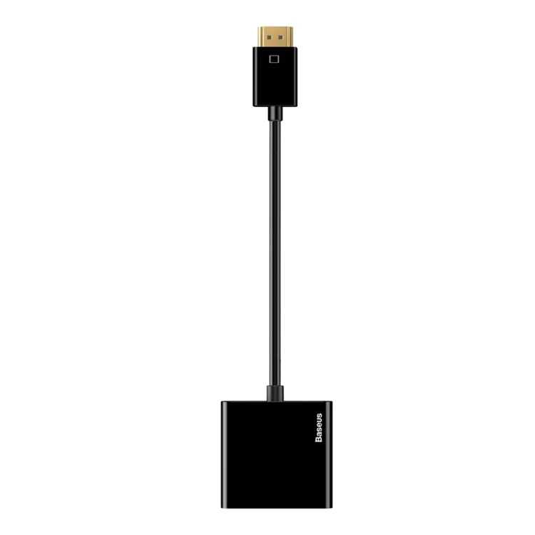 BASEUS HD4K zu VGA HD High Definition Adapter - Schwarz