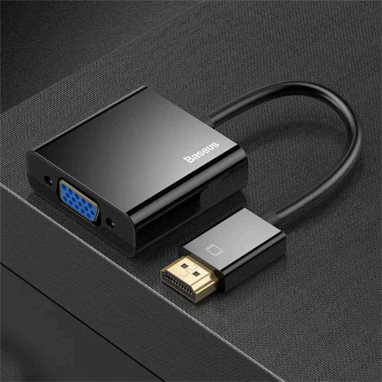 BASEUS HD4K zu VGA HD High Definition Adapter - Schwarz