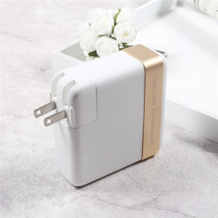 87W USB-C Power Adapter Type-C Plug (No Logo, with Package) - US Plug
