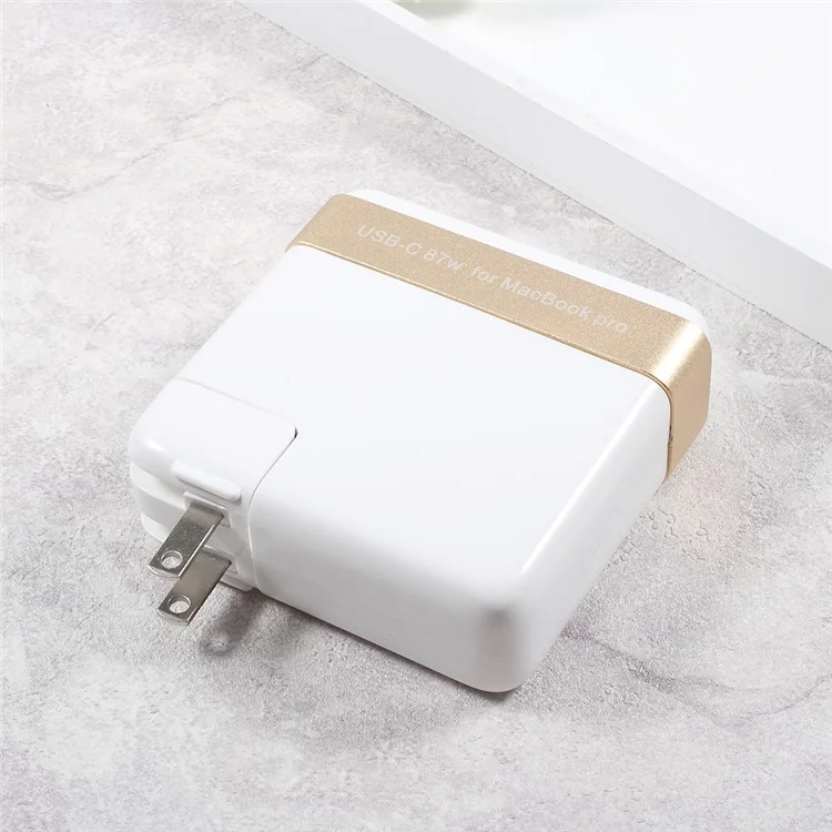 87W USB-C Power Adapter Type-C Plug (No Logo, with Package) - US Plug