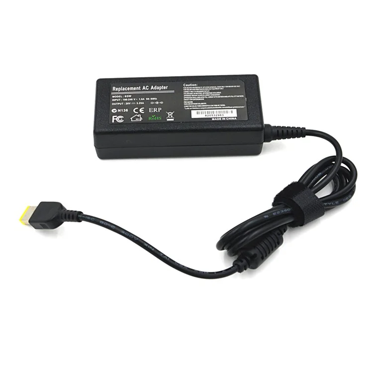 20V 3.25A 65W Power Adapter Charger for Lenovo IdeaPad Yoga11 / 11S, ThinkPad X230S T431S
