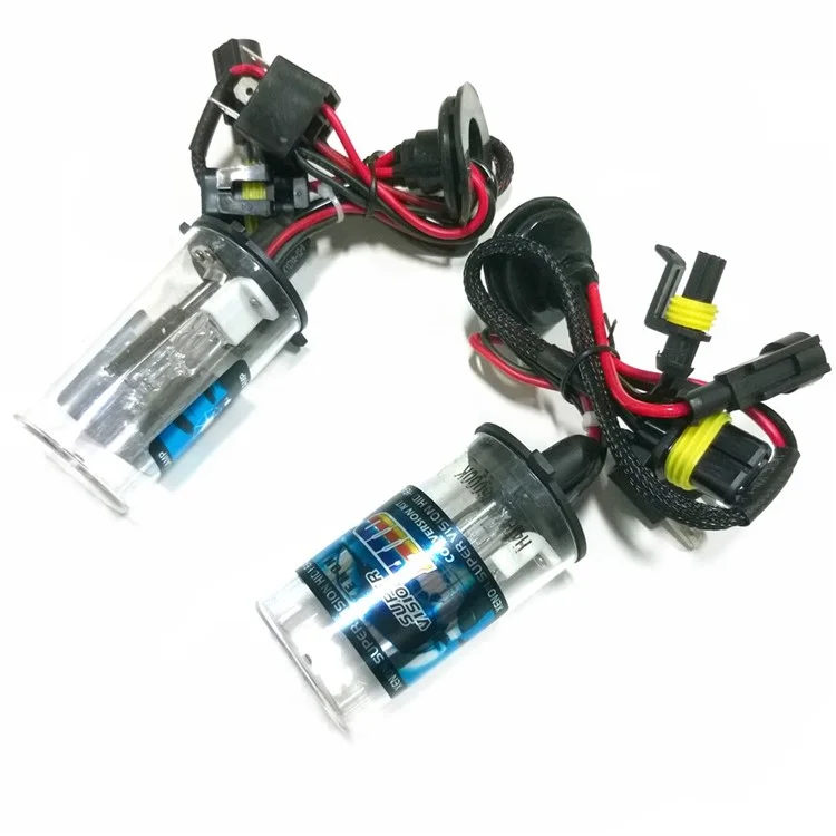 35W H4-2 4300K HID Xenon Headlight Lamps Bulbs - One Pair