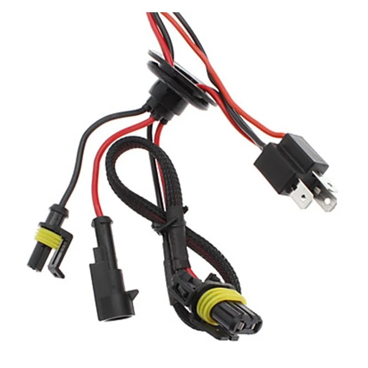 35W H4-2 4300K HID Xenon Headlight Lamps Bulbs - One Pair
