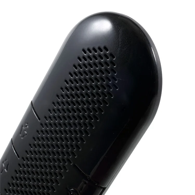 Black Multipoint Wireless Bluetooth Receiver Speakerphone Car Kit with 5-Language Voice Prompt