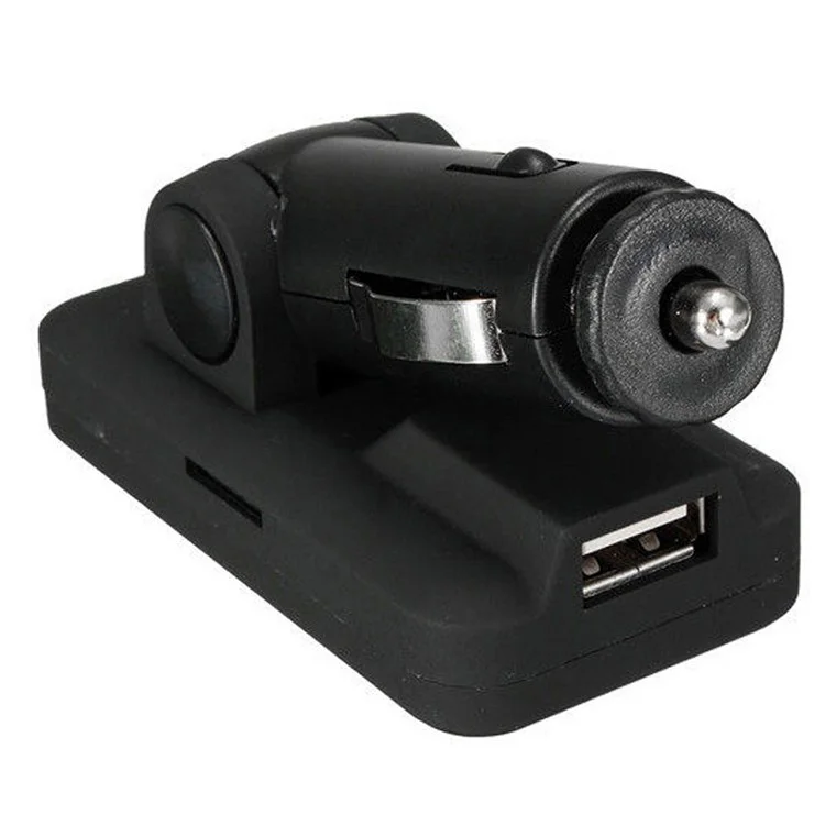 301E Bluetooth Car FM Music Transmitter with Remote Control, Supports Hands Free Talking
