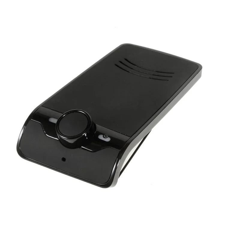 Wireless Hands-free Car Kit Bluetooth Speakerphone Sun Visor Clip with Car Charger