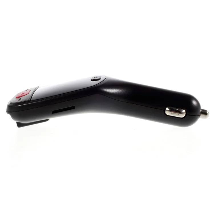 LED Display Hands-free Bluetooth FM Transmitter Car Charger Support USB TF Card