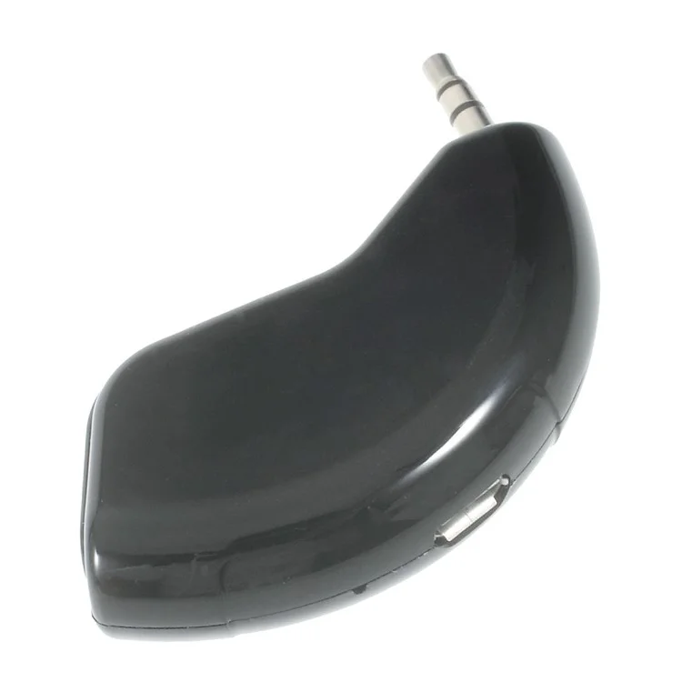 HK008 Car Bluetooth Music Receiver with 3.5mm Plug and Built-in Microphone