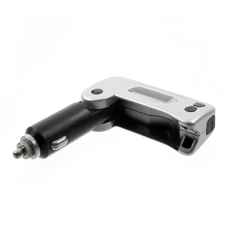 A24-BT Foldable Dual USB Car Charger MP3 FM Bluetooth Transmitter Car Kit for iPhone Samsung Huawei