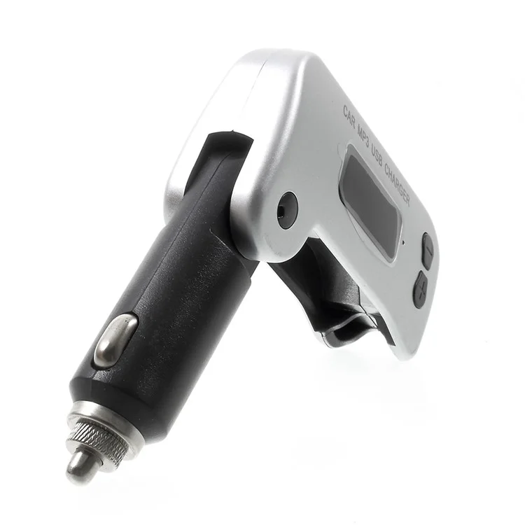 A24-BT Foldable Dual USB Car Charger MP3 FM Bluetooth Transmitter Car Kit for iPhone Samsung Huawei
