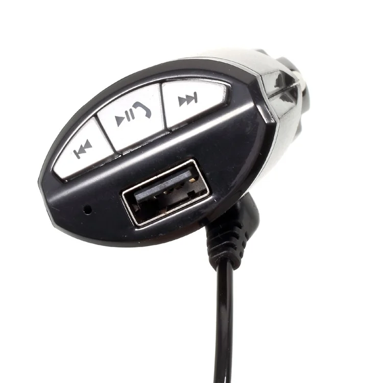 BC10 Bluetooth Hands-free 3.5MM AUX Receiver USB Interface Car HiFi Car Bluetooth Music Adapter