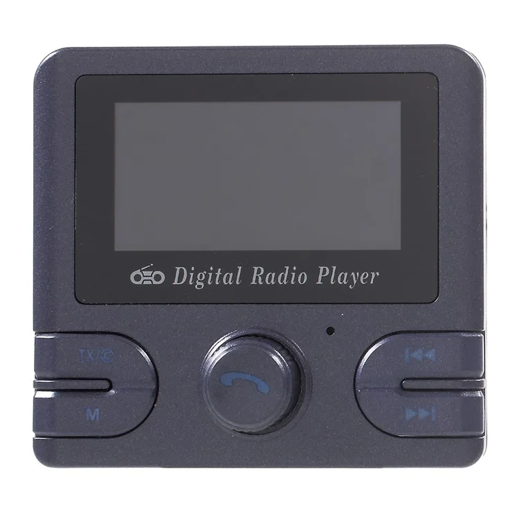 In-car DAB/DAB+ Adapter Bluetooth Hands-free Radio Receiver Digital Player Supports FM Transmission/TF-card/Aux
