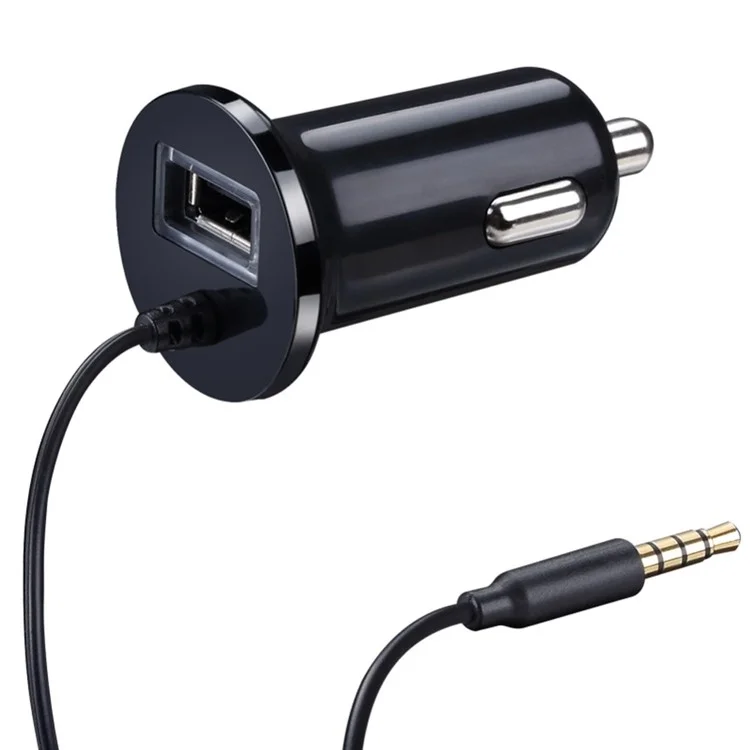 Kit de coche Bluetooth BC20 Receptor de coche Bluetooth Receptor de audio de 3,5 mm Manos libres de coche MP3
