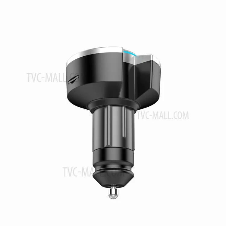 Multifunction Car Bluetooth-compatible MP3 Player Dual USB Car Charger Support TF Card/U Disk