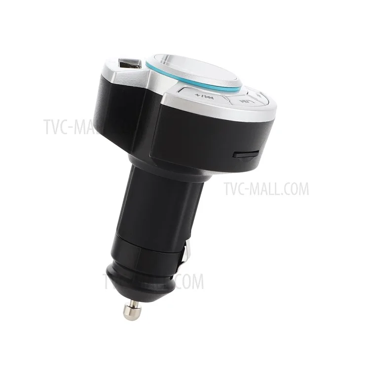 Multifunction Car Bluetooth-compatible MP3 Player Dual USB Car Charger Support TF Card/U Disk
