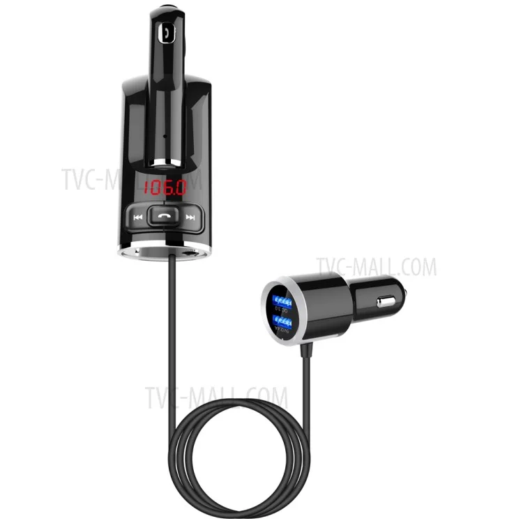Bluetooth-compatible Headset with Private Call Car MP3 Player Fast Charging Function