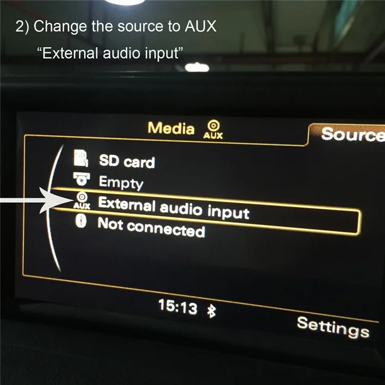 CA-090 AMI Для USB & Кабель Адаптера Bluetooth Для Автомобиля VW Audi A6 Q5 Q7