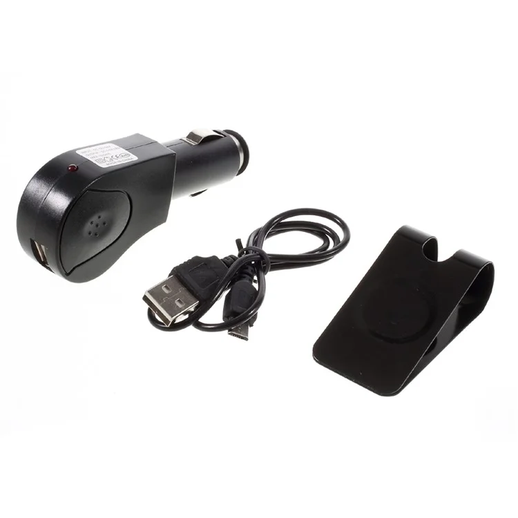 Clip-on Car Mount Bluetooth Speaker for iPhone Samsung