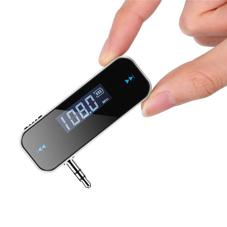 3.5mm Car Wireless Hands-free FM Transmitter Audio Adapter