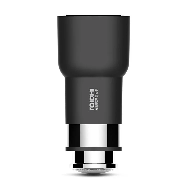 XIAOMI Roidmi Bluetooth 2-Port USB Car Charger MP3 Car Music Player - Black