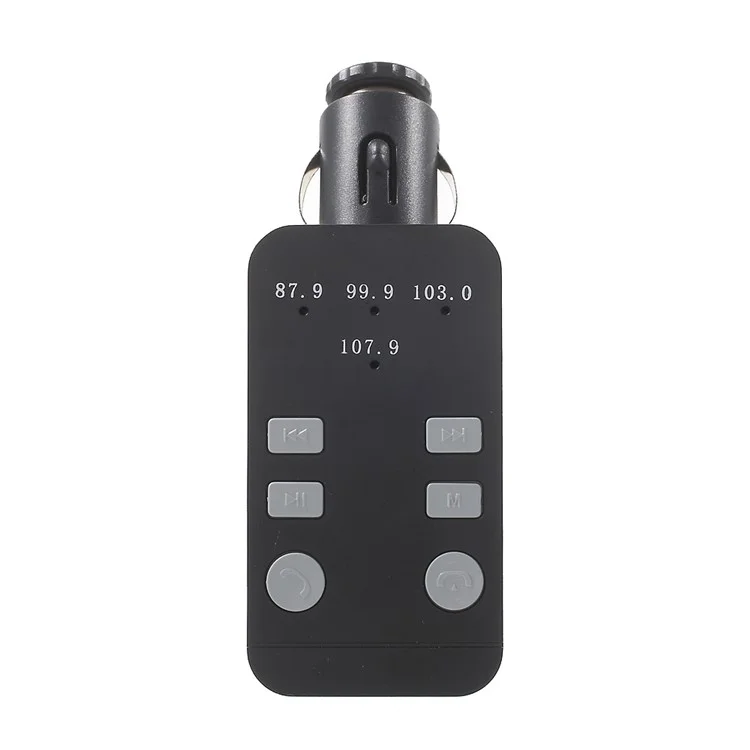 Bluetooth 3.0 Hands-Free Car Kit Audio Music Receiver FM Transmitter