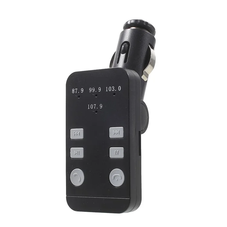 Bluetooth 3.0 Hands-Free Car Kit Audio Music Receiver FM Transmitter