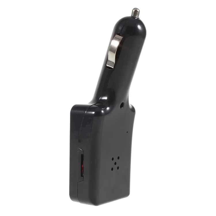 12/24V Car FM Transmitter Bluetooth MP3 Player Single USB Car Charger - Style A