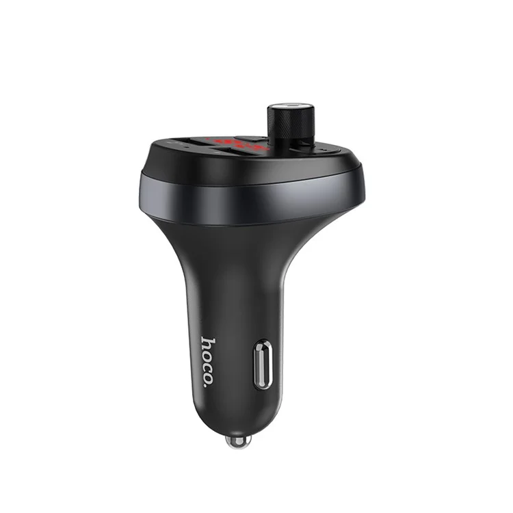 Chargeur de voiture USB double HOCO E41 avec émetteur FM, Bluetooth, Aux, lecteur audio MP3