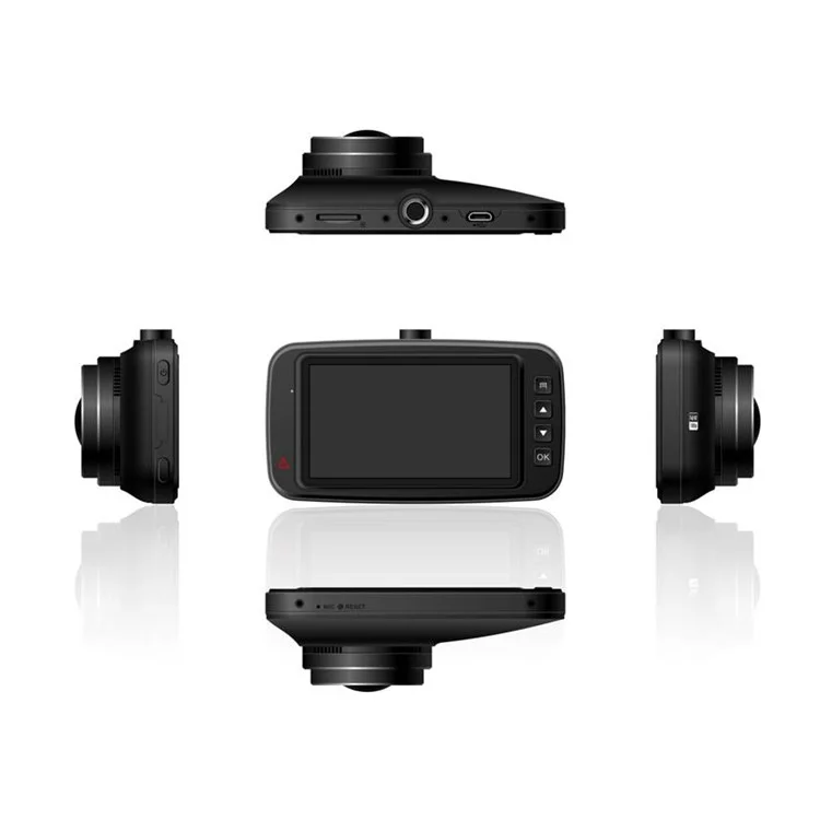 JWKD 2.7-inch HD 1080P Car Camcorder 150° Wide Angle Built-in G-Sensor