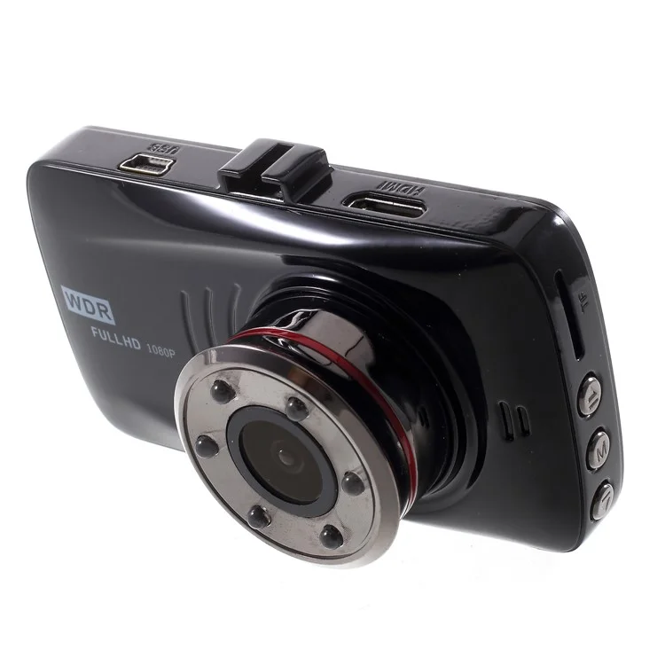 H802B Mini Car Dash Cam 3.0'' LCD Full HD 1080P 140 Degree Wide Angle Car BlackBox DVR Vehicle Video Recorder