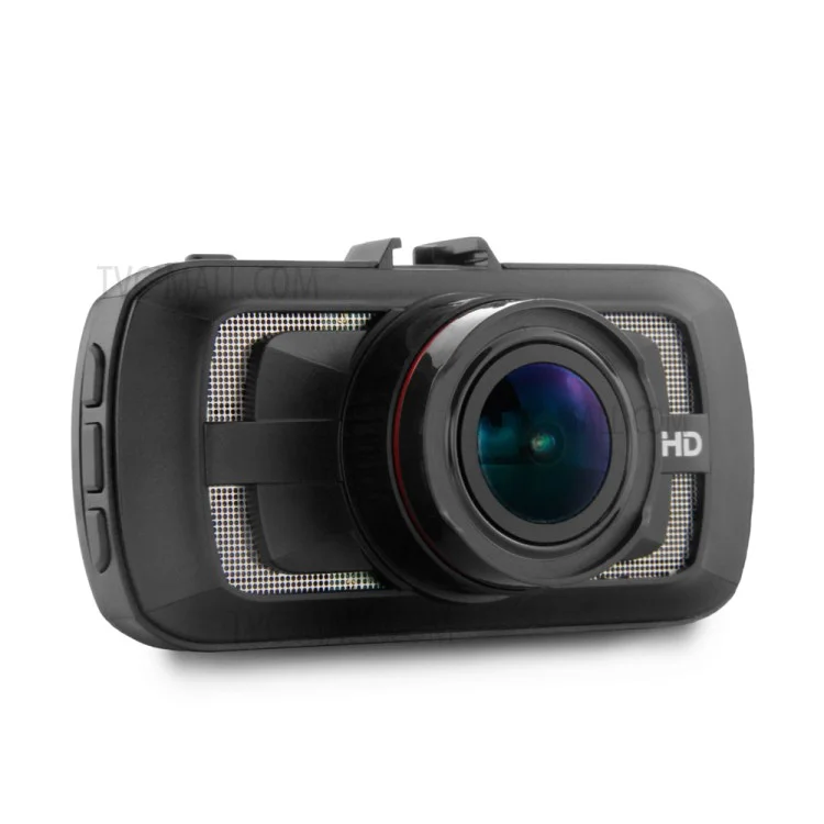 DAB205 Ambarella A12 CPU Car DVR 3" 5.0MP 170 Degree H.264 Motion Detection Car Camera No GPS Module - Black
